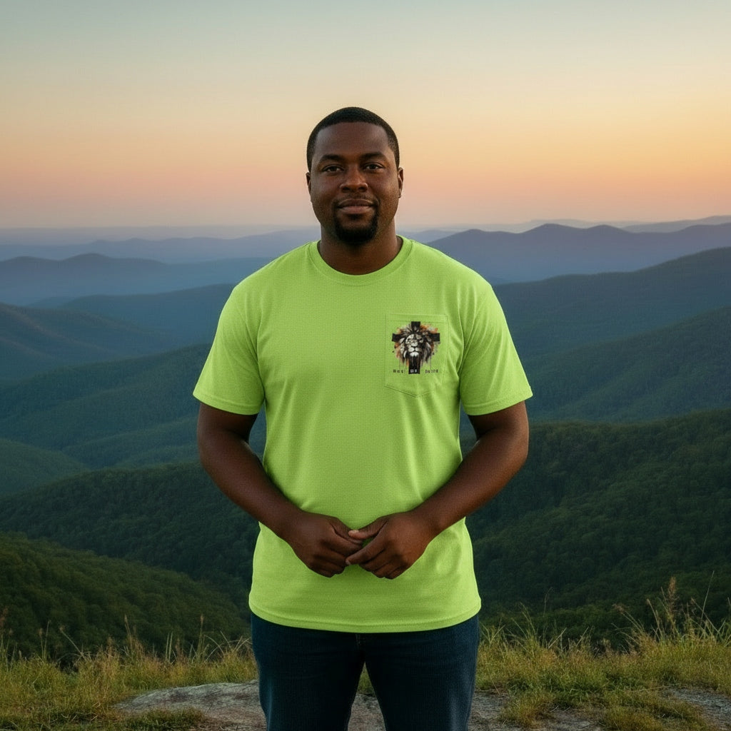 Man Of Faith - Lime - 2XL