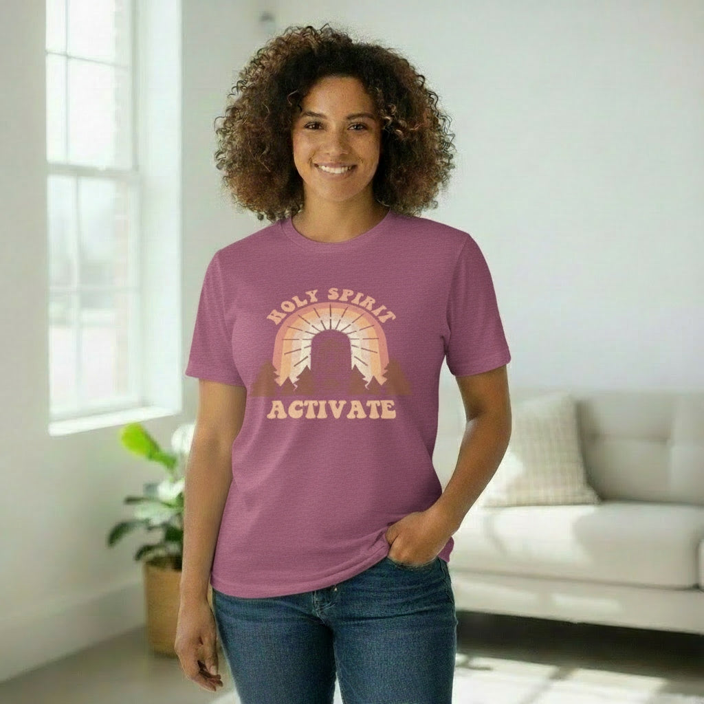 Holy Spirit Activate-Raspberry Heather-4XL