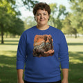 Bind My Wandering Heart To Thee-Royal-XL-Long Sleeve