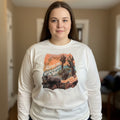 Bind My Wandering Heart To Thee-White-L-Long Sleeve