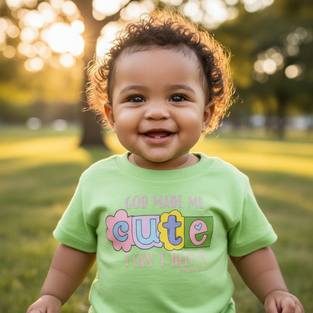 God Made Me Cute I Cant Help It-Lime-6mo