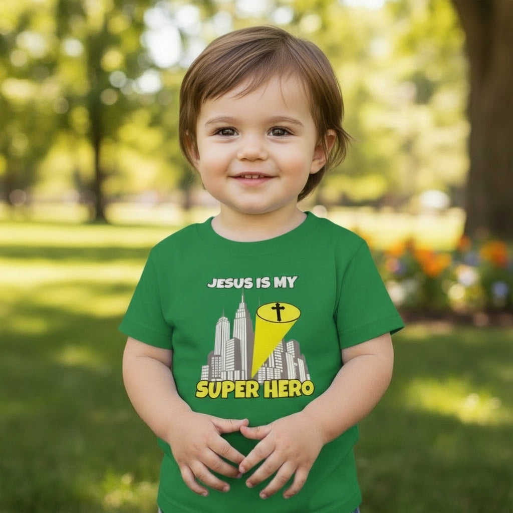 Jesus Is My Super Hero-Kelly-3T