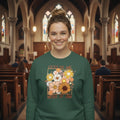 Less Of Me More of Him-Forest Green-Sweatshirt-4XL
