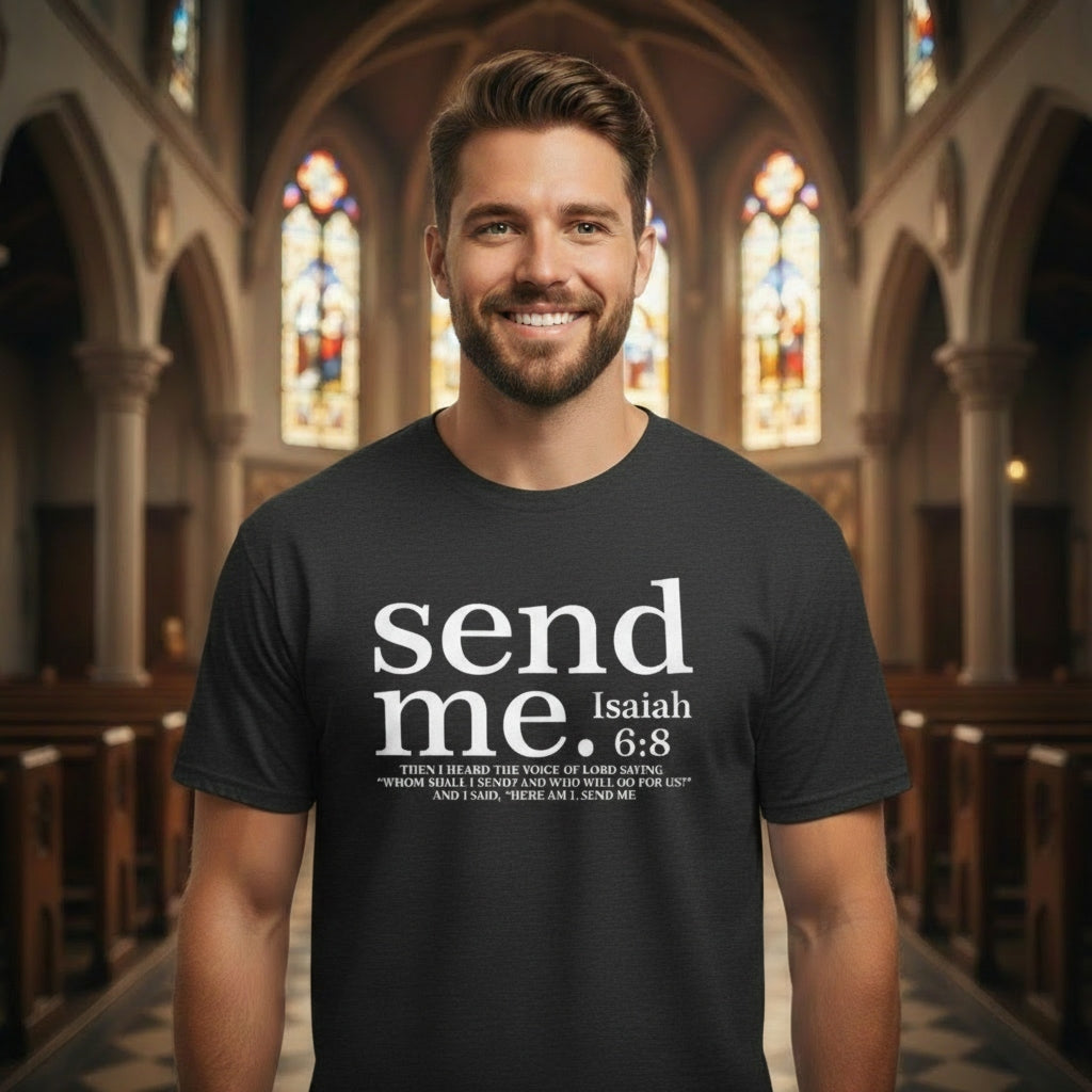 Send Me-Dark Heather-M