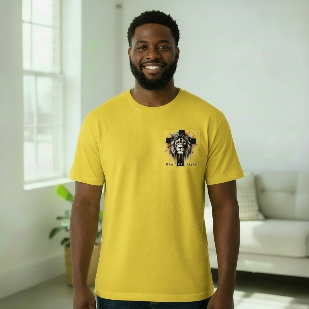 Man Of God-Yellow-4XL