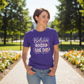 She Believed She Could So She Did-Purple-2XL