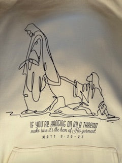 If You Are Hanging On By A Thread-Creme-2XL
