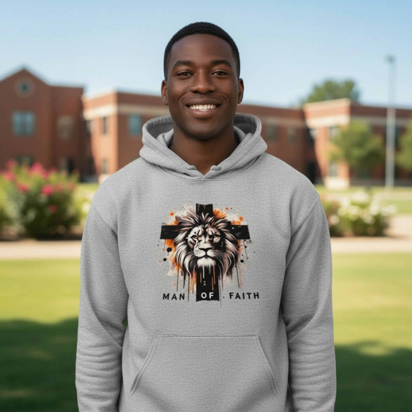 Man Of God-Heather-XL